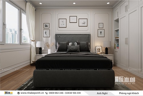 Phòng ngủ người lớn đẹp tại Emerald Celadon City 104m2